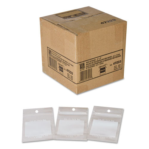 C-Line® wholesale. Write-on Poly Bags, 2 Mil, 2" X 3", Clear, 1,000-carton. HSD Wholesale: Janitorial Supplies, Breakroom Supplies, Office Supplies.