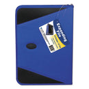 C-Line® wholesale. Expanding File W- Zipper Closure, 2" Expansion, 13 Sections, Letter Size, Blue. HSD Wholesale: Janitorial Supplies, Breakroom Supplies, Office Supplies.
