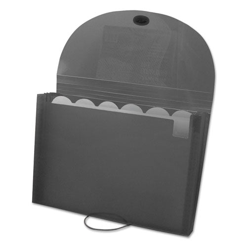 C-Line® wholesale. Expanding Files, 1.63" Expansion, 7 Sections, Letter Size, Smoke. HSD Wholesale: Janitorial Supplies, Breakroom Supplies, Office Supplies.
