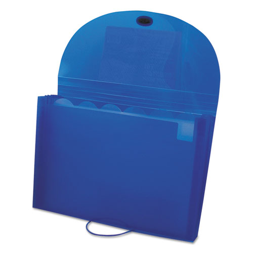 C-Line® wholesale. Expanding Files, 1.63" Expansion, 7 Sections, Letter Size, Blue. HSD Wholesale: Janitorial Supplies, Breakroom Supplies, Office Supplies.