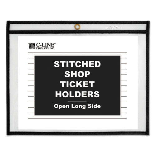 C-Line® wholesale. Shop Ticket Holders, Stitched, Sides Clear, 50 Sheets, 11 X 8 1-2, 25-box. HSD Wholesale: Janitorial Supplies, Breakroom Supplies, Office Supplies.