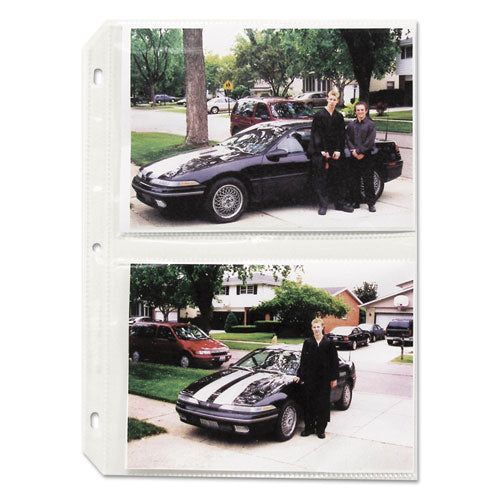 C-Line® wholesale. Clear Photo Pages For Four 5 X 7 Photos, 3-hole Punched, 11-1-4 X 8-1-8. HSD Wholesale: Janitorial Supplies, Breakroom Supplies, Office Supplies.