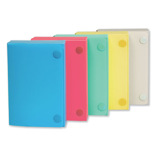 C-Line® wholesale. Index Card Case, Holds 100 3 X 5 Cards, Polypropylene, Assorted. HSD Wholesale: Janitorial Supplies, Breakroom Supplies, Office Supplies.