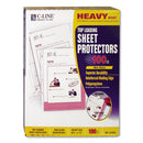 C-Line® wholesale. Heavyweight Polypropylene Sheet Protectors, Non-glare, 2", 11 X 8 1-2, 100-bx. HSD Wholesale: Janitorial Supplies, Breakroom Supplies, Office Supplies.