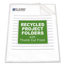 C-Line® wholesale. Poly Project Folders, Letter Size, Clear, 25-box. HSD Wholesale: Janitorial Supplies, Breakroom Supplies, Office Supplies.