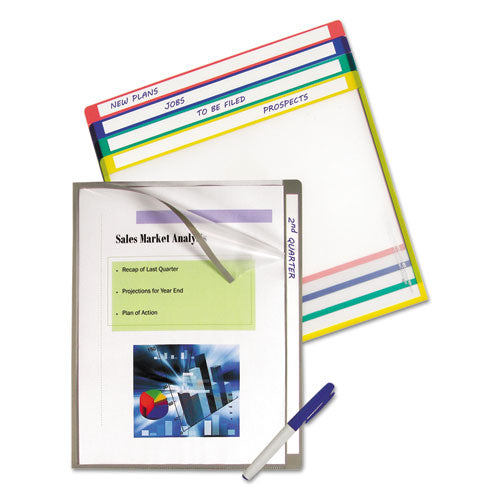 C-Line® wholesale. Write-on Project Folders, Straight Tab, Letter Size, Assorted Colors, 25-box. HSD Wholesale: Janitorial Supplies, Breakroom Supplies, Office Supplies.