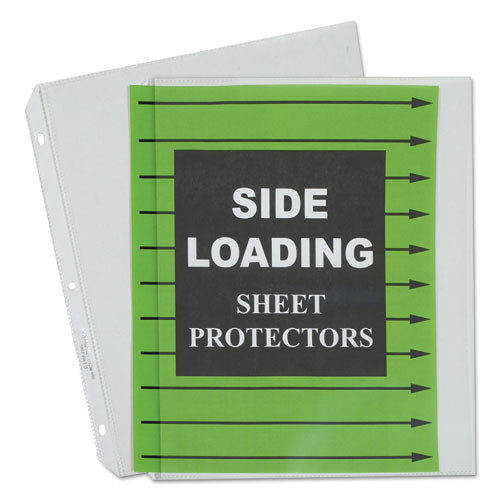 C-Line® wholesale. Side Loading Polypropylene Sheet Protectors, Clear, 2", 11 X 8 1-2, 50-bx. HSD Wholesale: Janitorial Supplies, Breakroom Supplies, Office Supplies.