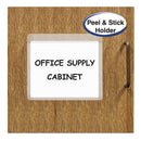 C-Line® wholesale. Self-adhesive Labeling Pockets, Top Load, 3 3-4 X 3, Clear, 25-pack. HSD Wholesale: Janitorial Supplies, Breakroom Supplies, Office Supplies.