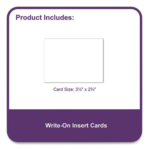 C-Line® wholesale. Self-adhesive Labeling Pockets, Top Load, 3 3-4 X 3, Clear, 25-pack. HSD Wholesale: Janitorial Supplies, Breakroom Supplies, Office Supplies.