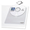 C-Line® wholesale. Self-adhesive Cd Holder, 5 1-3 X 5 2-3, 10-pk. HSD Wholesale: Janitorial Supplies, Breakroom Supplies, Office Supplies.