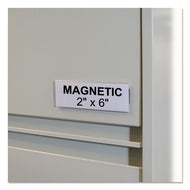 C-Line® wholesale. Hol-dex Magnetic Shelf-bin Label Holders, Side Load, 2