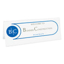 C-Line® wholesale. Tent Card Holders, 4 1-4" X 11", Rigid Heavyweight Clear Plastic, 25-box. HSD Wholesale: Janitorial Supplies, Breakroom Supplies, Office Supplies.