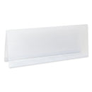 C-Line® wholesale. Tent Card Holders, 4 1-4" X 11", Rigid Heavyweight Clear Plastic, 25-box. HSD Wholesale: Janitorial Supplies, Breakroom Supplies, Office Supplies.