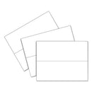 C-Line® wholesale. Scored Tent Cards, 4.25 X 11, White Cardstock, 50 Letter Sheets-box. HSD Wholesale: Janitorial Supplies, Breakroom Supplies, Office Supplies.