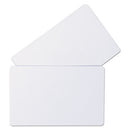 C-Line® wholesale. Pvc Id Badge Card, 3 3-8 X 2 1-8, White, 100-pack. HSD Wholesale: Janitorial Supplies, Breakroom Supplies, Office Supplies.