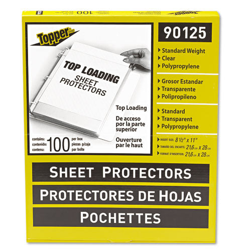 C-Line® wholesale. Top-load Polypropylene Sheet Protectors, Standard, Letter, Clear, 2", 100-box. HSD Wholesale: Janitorial Supplies, Breakroom Supplies, Office Supplies.
