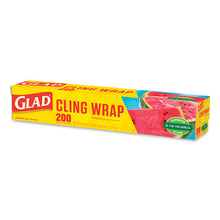 Load image into Gallery viewer, Glad® wholesale. Clingwrap Plastic Wrap, 200 Square Foot Roll, Clear, 12-carton. HSD Wholesale: Janitorial Supplies, Breakroom Supplies, Office Supplies.