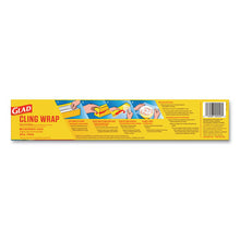 Load image into Gallery viewer, Glad® wholesale. Clingwrap Plastic Wrap, 200 Square Foot Roll, Clear, 12-carton. HSD Wholesale: Janitorial Supplies, Breakroom Supplies, Office Supplies.