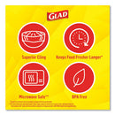 Glad® wholesale. Clingwrap Plastic Wrap, 200 Square Foot Roll, Clear. HSD Wholesale: Janitorial Supplies, Breakroom Supplies, Office Supplies.