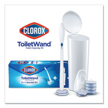 Load image into Gallery viewer, Clorox® wholesale. CLOROX Toilet Wand Disposable Toilet Cleaning Kit: Handle, Caddy And Refills, 6-carton. HSD Wholesale: Janitorial Supplies, Breakroom Supplies, Office Supplies.