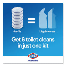 Load image into Gallery viewer, Clorox® wholesale. CLOROX Toilet Wand Disposable Toilet Cleaning Kit: Handle, Caddy And Refills, 6-carton. HSD Wholesale: Janitorial Supplies, Breakroom Supplies, Office Supplies.