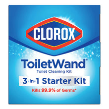 Load image into Gallery viewer, Clorox® wholesale. CLOROX Toilet Wand Disposable Toilet Cleaning Kit: Handle, Caddy And Refills, 6-carton. HSD Wholesale: Janitorial Supplies, Breakroom Supplies, Office Supplies.