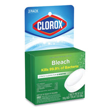 Load image into Gallery viewer, Clorox® wholesale. Clorox Automatic Toilet Bowl Cleaner, 3.5 Oz Tablet, 2-pack, 6 Packs-carton. HSD Wholesale: Janitorial Supplies, Breakroom Supplies, Office Supplies.