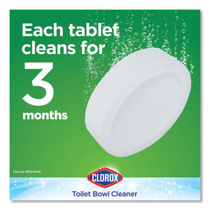 Clorox® wholesale. Clorox Automatic Toilet Bowl Cleaner, 3.5 Oz Tablet, 2-pack, 6 Packs-carton. HSD Wholesale: Janitorial Supplies, Breakroom Supplies, Office Supplies.