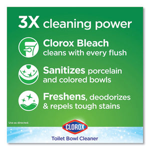 Clorox® wholesale. Clorox Automatic Toilet Bowl Cleaner, 3.5 Oz Tablet, 2-pack. HSD Wholesale: Janitorial Supplies, Breakroom Supplies, Office Supplies.