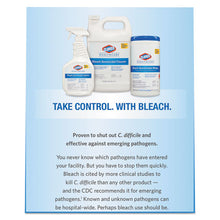 Load image into Gallery viewer, Clorox® Healthcare® wholesale. Clorox® Bleach Germicidal Wipes, 12 X 12, Unscented, 110-bucket. HSD Wholesale: Janitorial Supplies, Breakroom Supplies, Office Supplies.