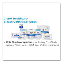 Load image into Gallery viewer, Clorox® Healthcare® wholesale. Clorox® Bleach Germicidal Wipes, 12 X 12, Unscented, 110-bucket. HSD Wholesale: Janitorial Supplies, Breakroom Supplies, Office Supplies.