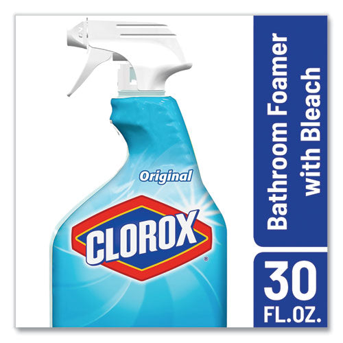 Clorox® wholesale. Clorox Bleach Foamer Bathroom Spray, Original, 30 Oz Spray Bottle, 9-carton. HSD Wholesale: Janitorial Supplies, Breakroom Supplies, Office Supplies.