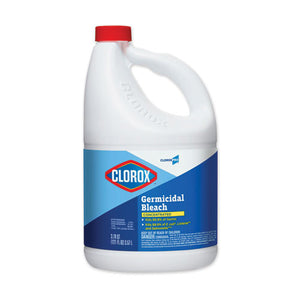 Clorox® wholesale. CLOROX Concentrated Germicidal Bleach, Regular, 121 Oz Bottle, 3-carton. HSD Wholesale: Janitorial Supplies, Breakroom Supplies, Office Supplies.