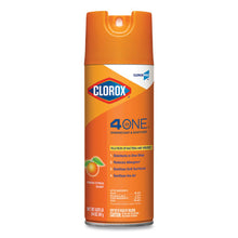 Load image into Gallery viewer, 4-in-one Disinfectant And Sanitizer, Citrus, 14 Oz Aerosol Spray, 12-carton