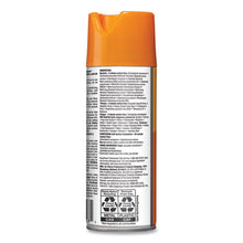 Load image into Gallery viewer, 4-in-one Disinfectant And Sanitizer, Citrus, 14 Oz Aerosol Spray, 12-carton