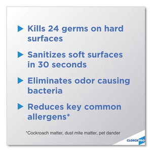 Clorox® wholesale. CLOROX 4 in 1 Disinfectant And Sanitizer, Citrus, 14 Oz Aerosol Spray. HSD Wholesale: Janitorial Supplies, Breakroom Supplies, Office Supplies.