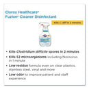 Clorox® Healthcare® wholesale. Clorox® Fuzion Cleaner Disinfectant, Unscented, 32 Oz Spray Bottle, 9-carton. HSD Wholesale: Janitorial Supplies, Breakroom Supplies, Office Supplies.