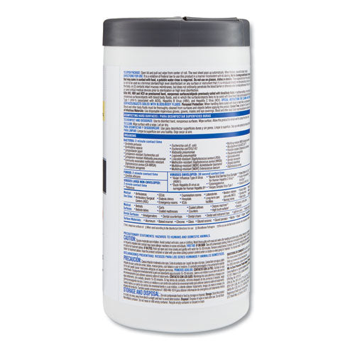 Clorox® Healthcare® wholesale. Clorox® Versasure Cleaner Disinfectant Wipes, 1-ply, 6.75" X 8", White, 85-canister, 6 Canisters-carton. HSD Wholesale: Janitorial Supplies, Breakroom Supplies, Office Supplies.
