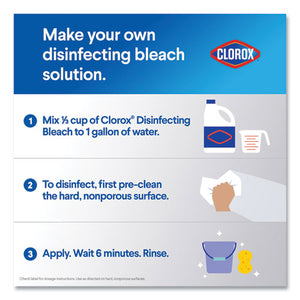 Clorox® wholesale. CLOROX Regular Bleach With Cloromax Technology, 24 Oz Bottle, 12-carton. HSD Wholesale: Janitorial Supplies, Breakroom Supplies, Office Supplies.