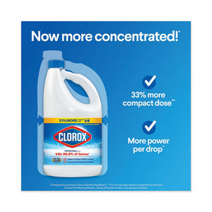 Clorox® wholesale. CLOROX Regular Bleach With Cloromax Technology, 81 Oz Bottle, 6-carton. HSD Wholesale: Janitorial Supplies, Breakroom Supplies, Office Supplies.