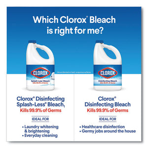 Clorox® wholesale. CLOROX Regular Bleach With Cloromax Technology, 81 Oz Bottle, 6-carton. HSD Wholesale: Janitorial Supplies, Breakroom Supplies, Office Supplies.