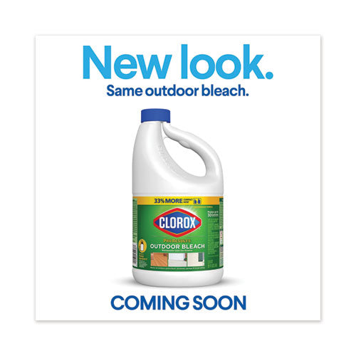 Clorox® wholesale. CLOROX Outdoor Bleach, 81 Oz Bottle, 6-carton. HSD Wholesale: Janitorial Supplies, Breakroom Supplies, Office Supplies.