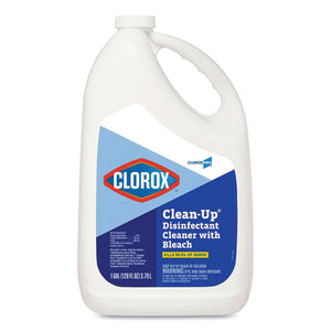 Clorox® wholesale. Clorox Clean-up Disinfectant Cleaner With Bleach, Fresh, 128 Oz Refill Bottle, 4-carton. HSD Wholesale: Janitorial Supplies, Breakroom Supplies, Office Supplies.