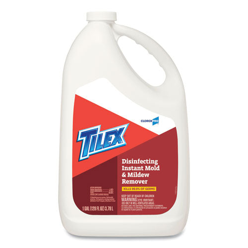 Tilex® wholesale. Disinfects Instant Mildew Remover, 128 Oz Refill Bottle, 4-carton. HSD Wholesale: Janitorial Supplies, Breakroom Supplies, Office Supplies.