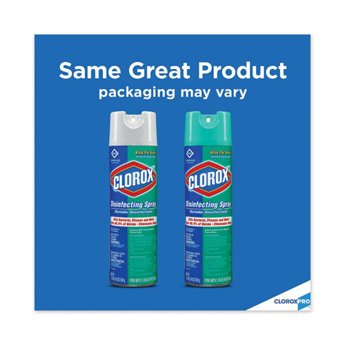 Clorox® wholesale. CLOROX Disinfecting Spray, Fresh, 19 Oz Aerosol Spray, 12-carton. HSD Wholesale: Janitorial Supplies, Breakroom Supplies, Office Supplies.