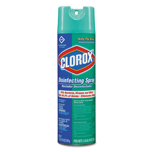 Clorox® wholesale. Disinfecting Spray, Fresh, 19 Oz Aerosol Spray. HSD Wholesale: Janitorial Supplies, Breakroom Supplies, Office Supplies.