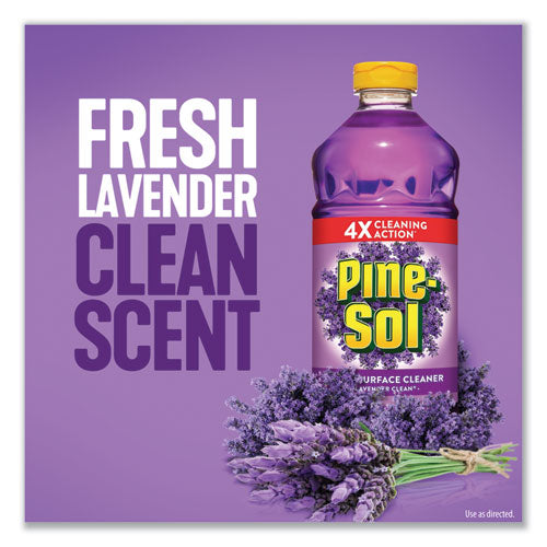 Pine-Sol® wholesale. Multi-surface Cleaner, Lavender, 48oz Bottle, 8-carton. HSD Wholesale: Janitorial Supplies, Breakroom Supplies, Office Supplies.
