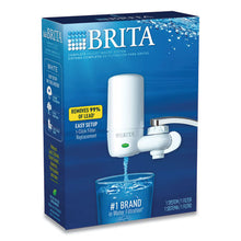 Load image into Gallery viewer, Brita® wholesale. On Tap Faucet Water Filter System, White, 4-carton. HSD Wholesale: Janitorial Supplies, Breakroom Supplies, Office Supplies.