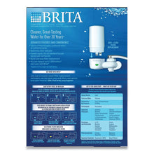 Load image into Gallery viewer, Brita® wholesale. On Tap Faucet Water Filter System, White, 4-carton. HSD Wholesale: Janitorial Supplies, Breakroom Supplies, Office Supplies.