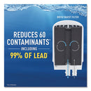 Brita® wholesale. On Tap Faucet Water Filter System, White, 4-carton. HSD Wholesale: Janitorial Supplies, Breakroom Supplies, Office Supplies.